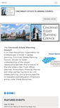 Mobile Screenshot of cincinnatiestateplanningcouncil.com